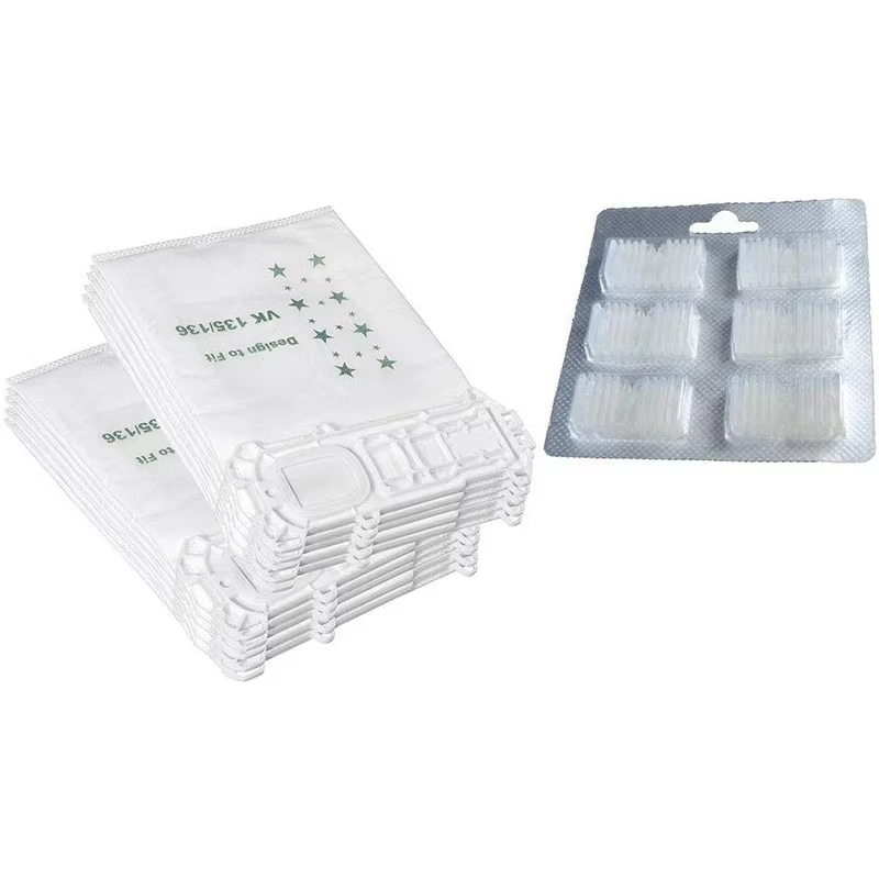 Accessoires pour sac sous vide et désodorisant pour Vorwerk VK135 VK136 FP135 FP136 Kobold135 Kobold136 VK369