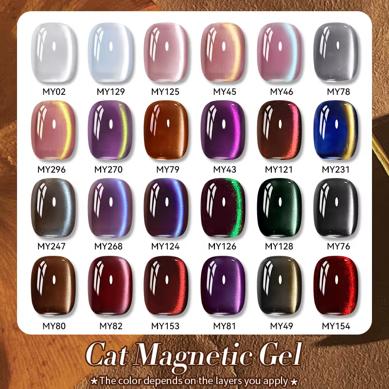 BORN PRETTY 10ml marron violet noir rouge chat vernis Gel magnétique manucure tremper Gel UV