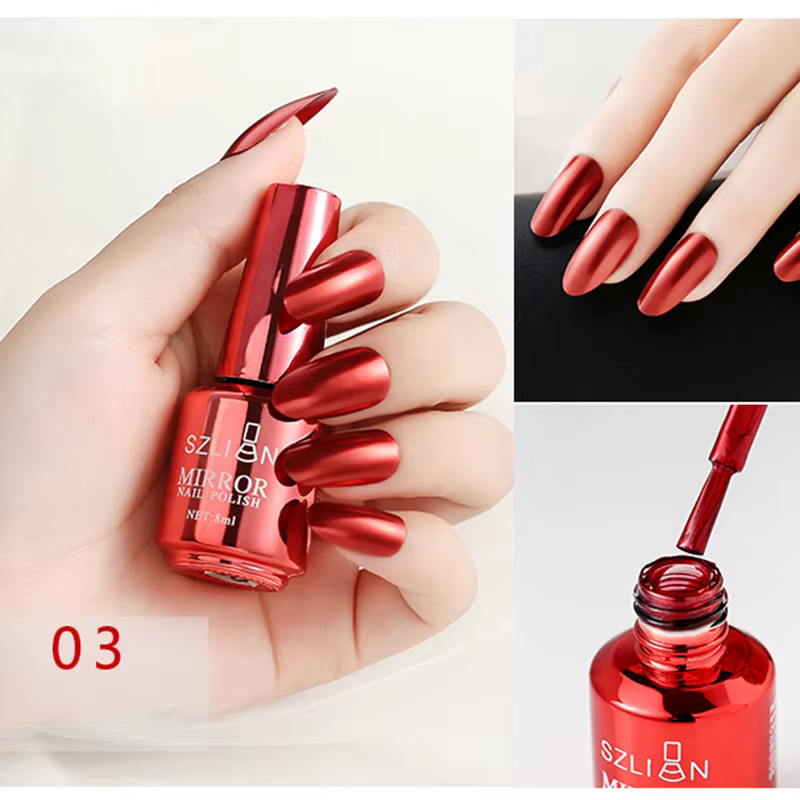 Vernis à ongles miroir 12 couleurs