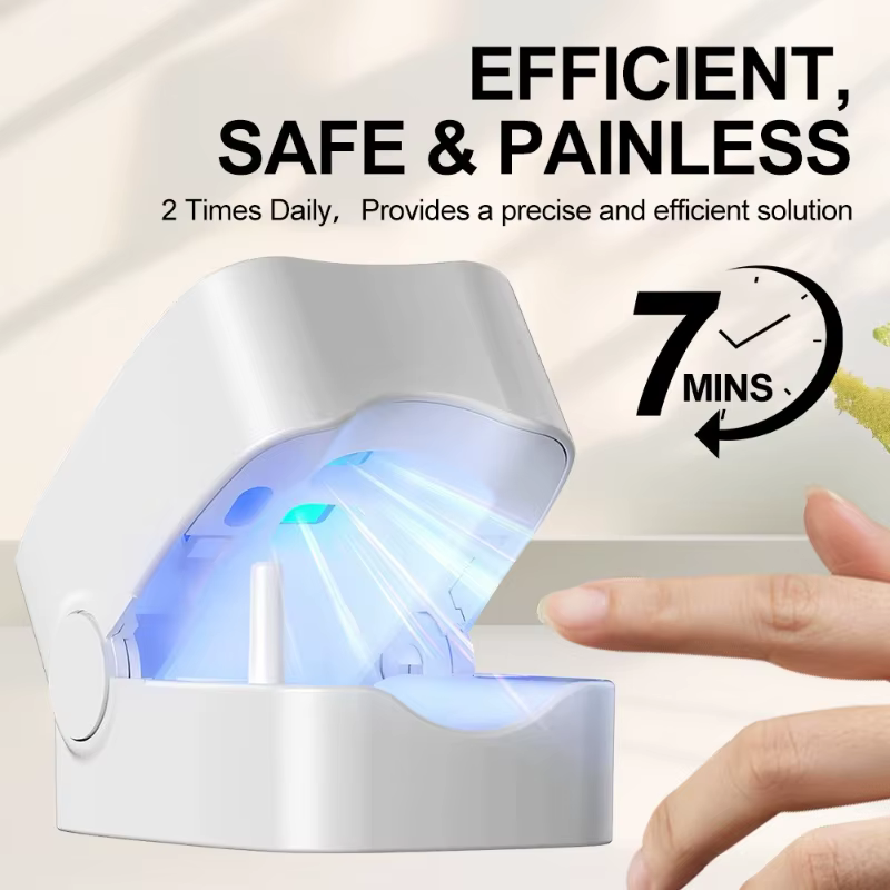 Appareil de thérapie laser pour le nettoyage des ongles