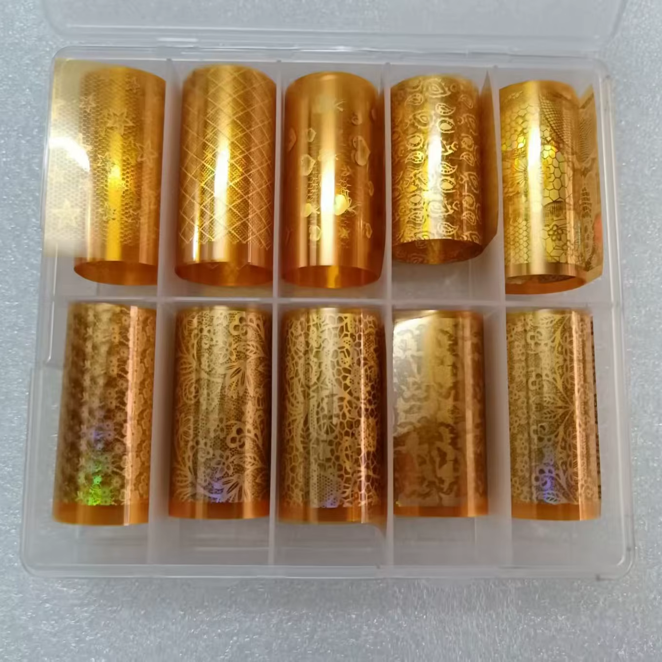 Feuilles d'autocollants de transfert en feuille pour ongles