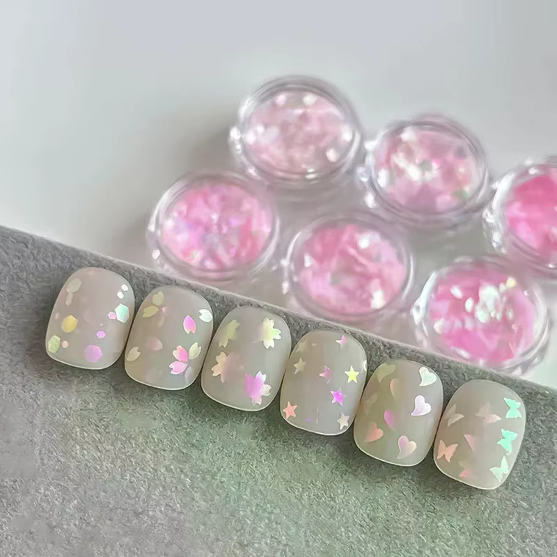 Paillettes de sirène irrégulières pour Nail Art