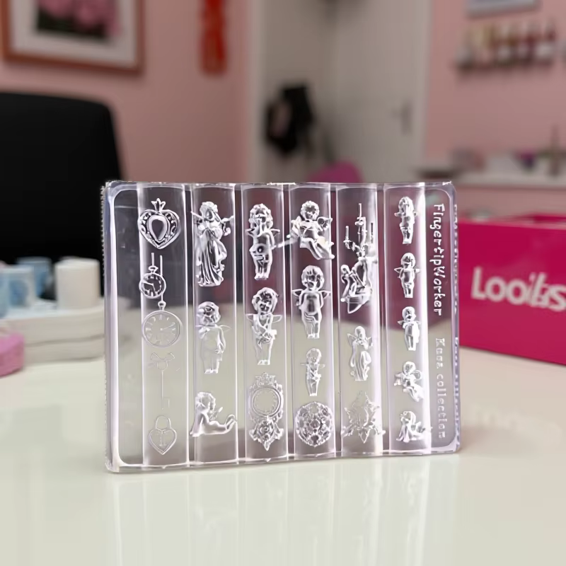 Moule à ongles 3D en Silicone