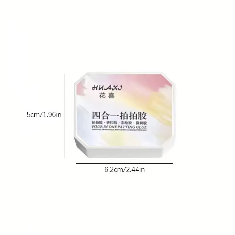 Kit de gel de tapotement rouge série Quatre-en-un