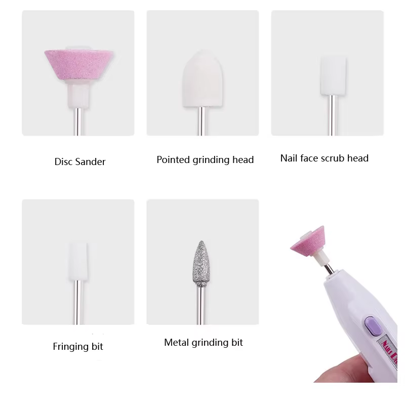 Polisseuse à ongles MINI Kit de perceuse