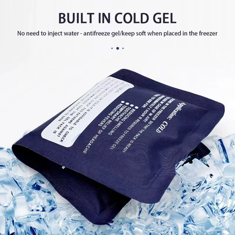 Gel réfrigérant pour soulager la douleur, avec sacs de gel chaud et froid pour la thérapie par la chaleur et le froid, portable pour les voyages en extérieur