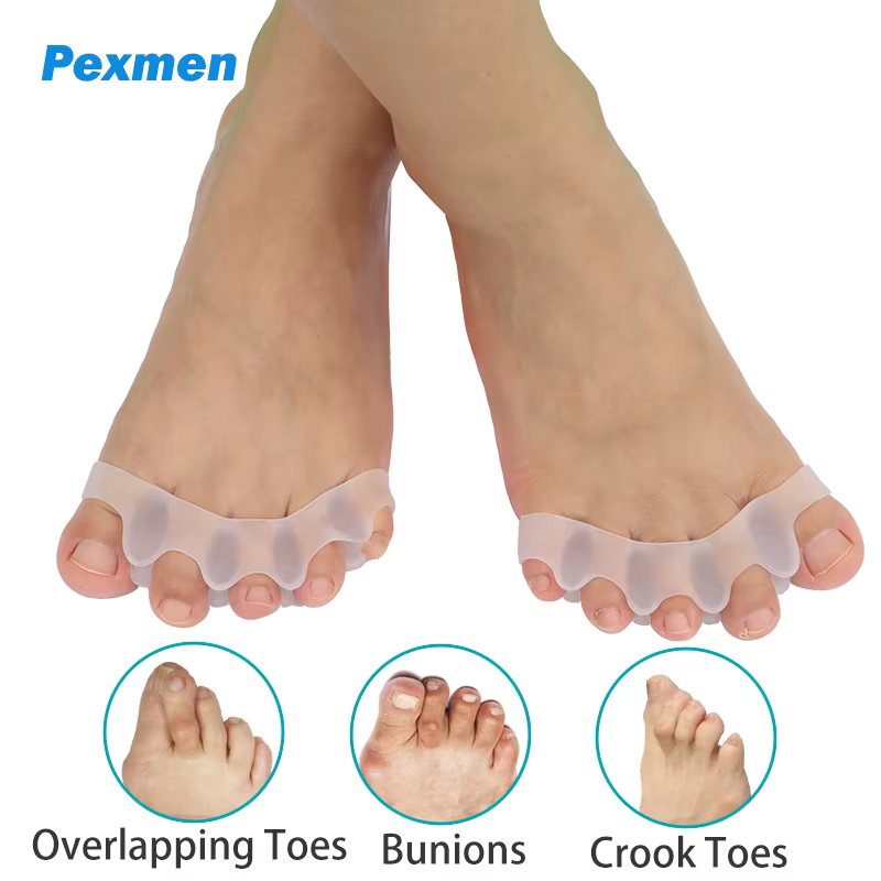 Pexmen – séparateur d'orteils en Gel