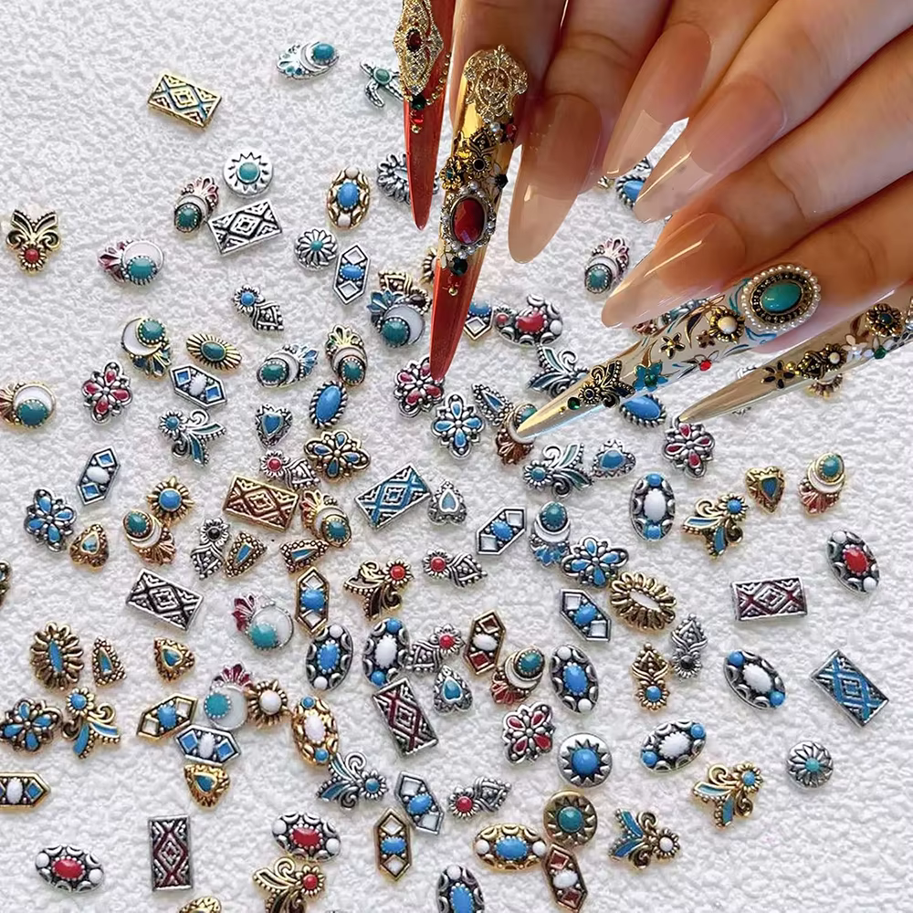 Breloques bohème pour Nail Art