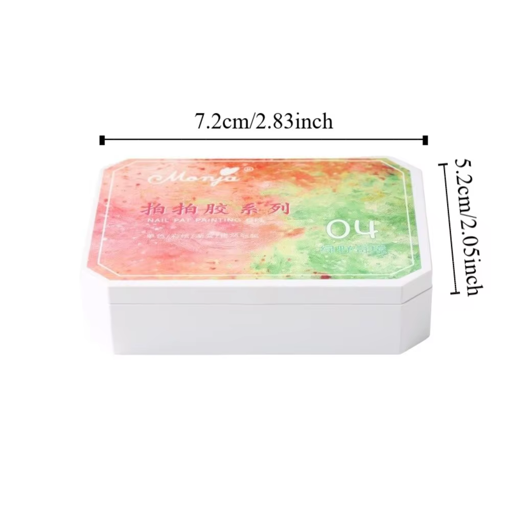 Mini 4IN1 Pat Ombre Gel vernis à ongles français manucure solide facile dégradé peinture Gel 9 couleurs