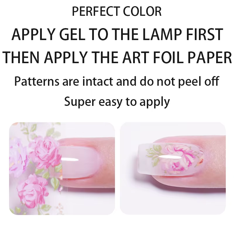 COLOR parfait feuille de colle pour ongles Gel 16ML