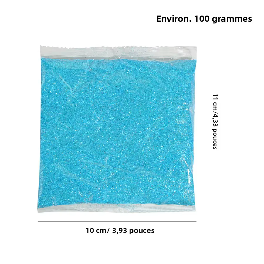 Poudre de paillettes Extra Fine pour ongles