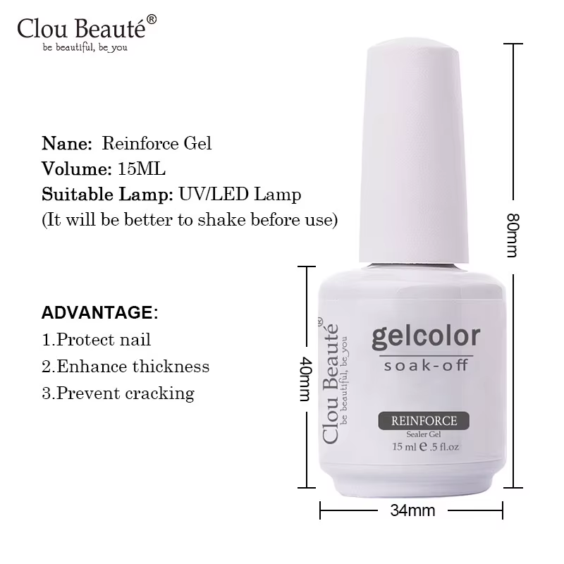 Renfort UV vernis à ongles Gel protéger renforcer LED Gel