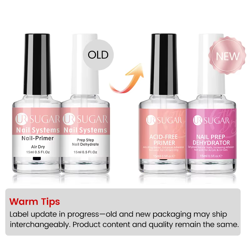 UR SURGAR 2 pièces/ensemble 15/30/100ML presse-ongles et déshydrateur de préparation des ongles ensemble vernis