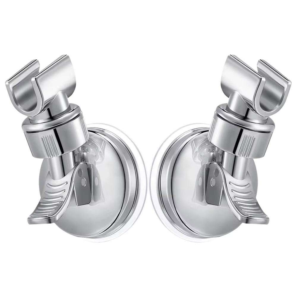 Support de douche à ventouse sous vide forte, pomme de douche à main réglable, support mural, Base de douche rotative pour salle de bain, 1 à 4 pièces