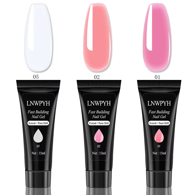 Ensemble de Gel d'extension d'ongles