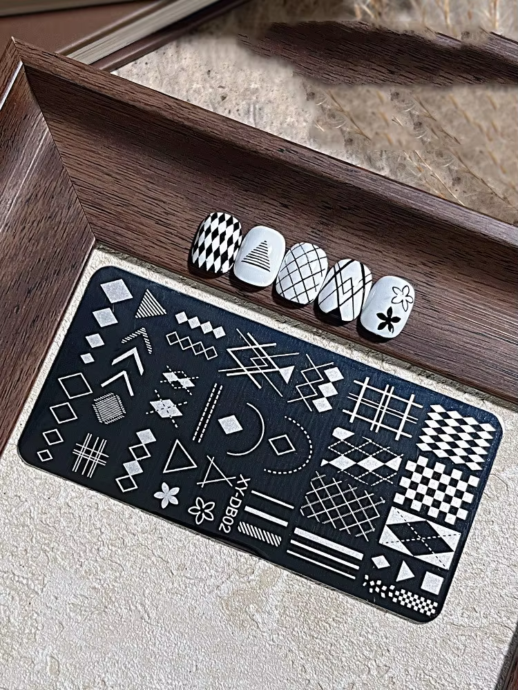 Plaque de stamping pour ongles