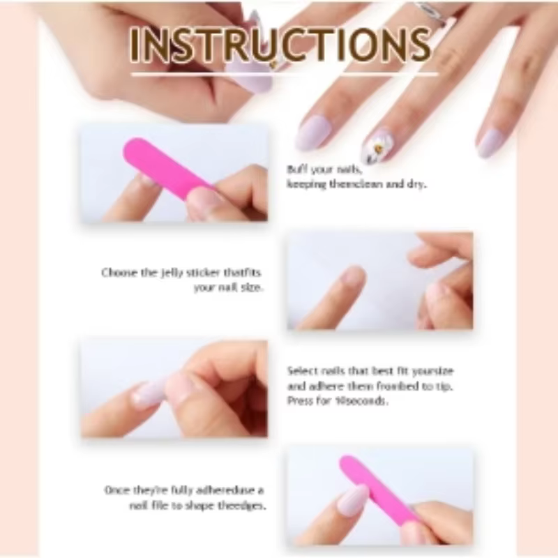 24 faux ongles pour la Saint-Valentin