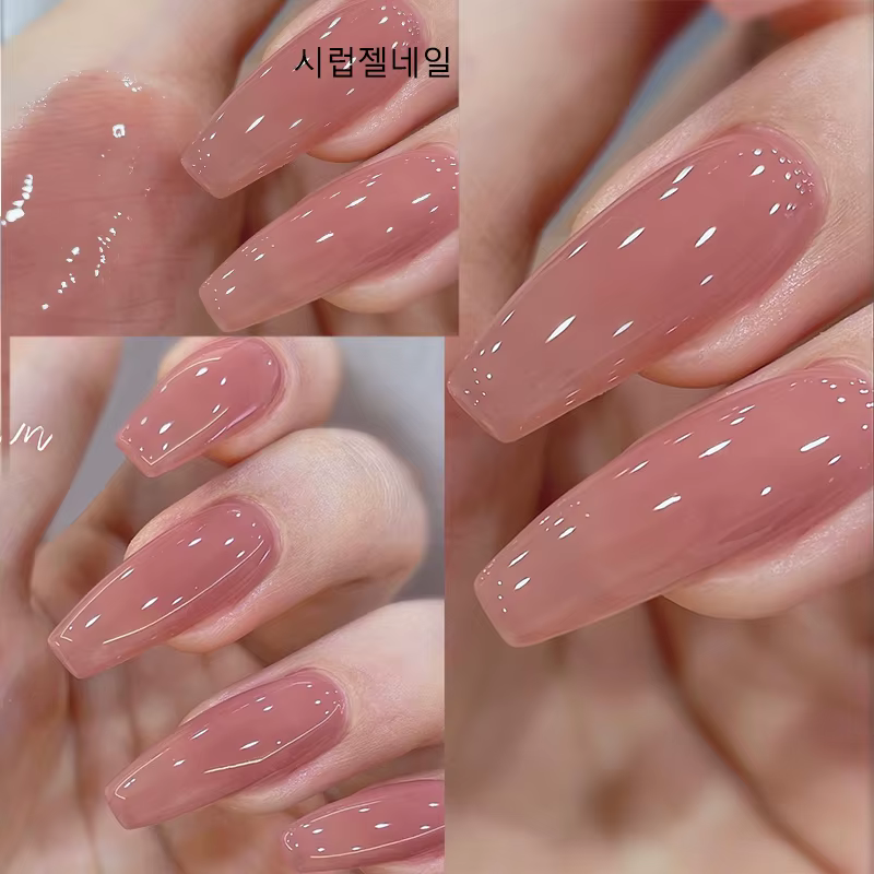 BORN PRETTY 10ml Sirop Nude Gel Jelly Nude Couleur Naturelle Semi Permanent Soak Off UV LED Vernis Fournitures pour Ongles Manucure