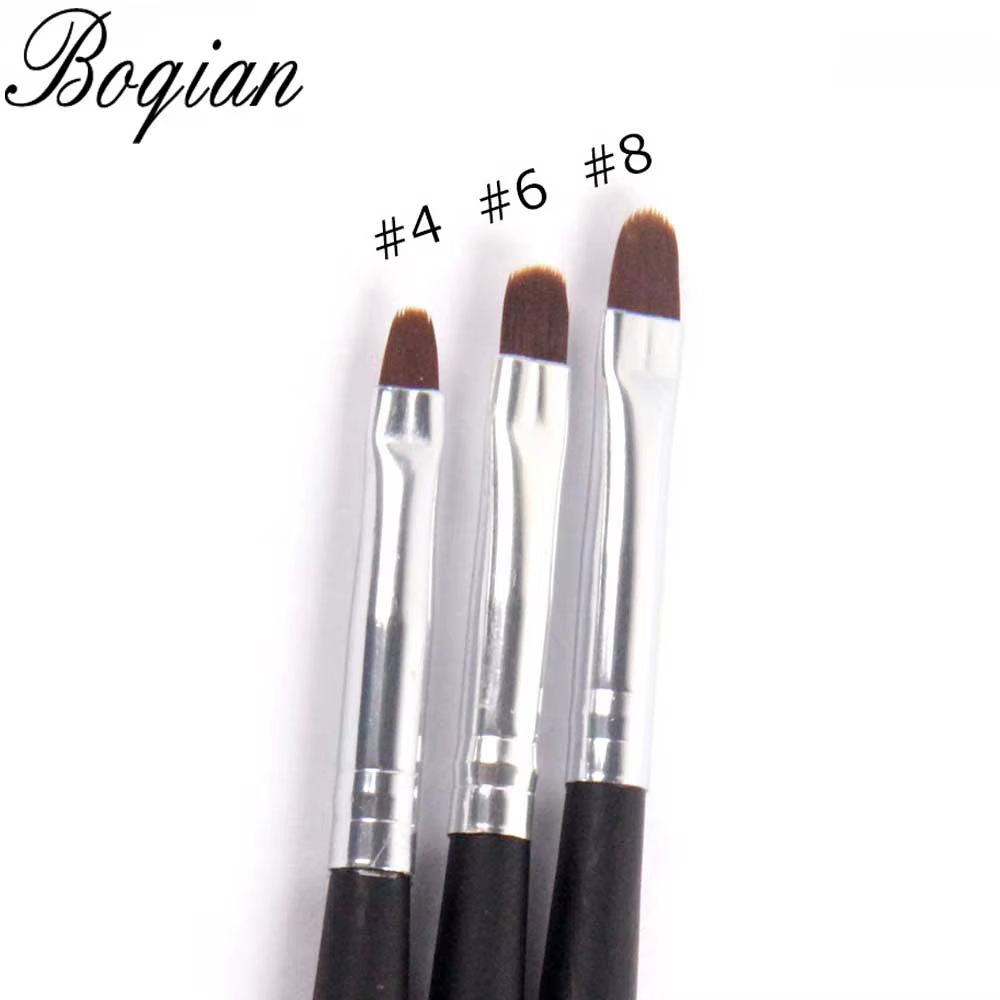 BQAN 4 # 6 # 8 # 10 # Brosse à Gel pour ongles