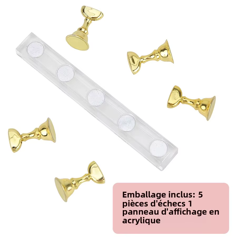 Présentoir de pratique pour Nail Art