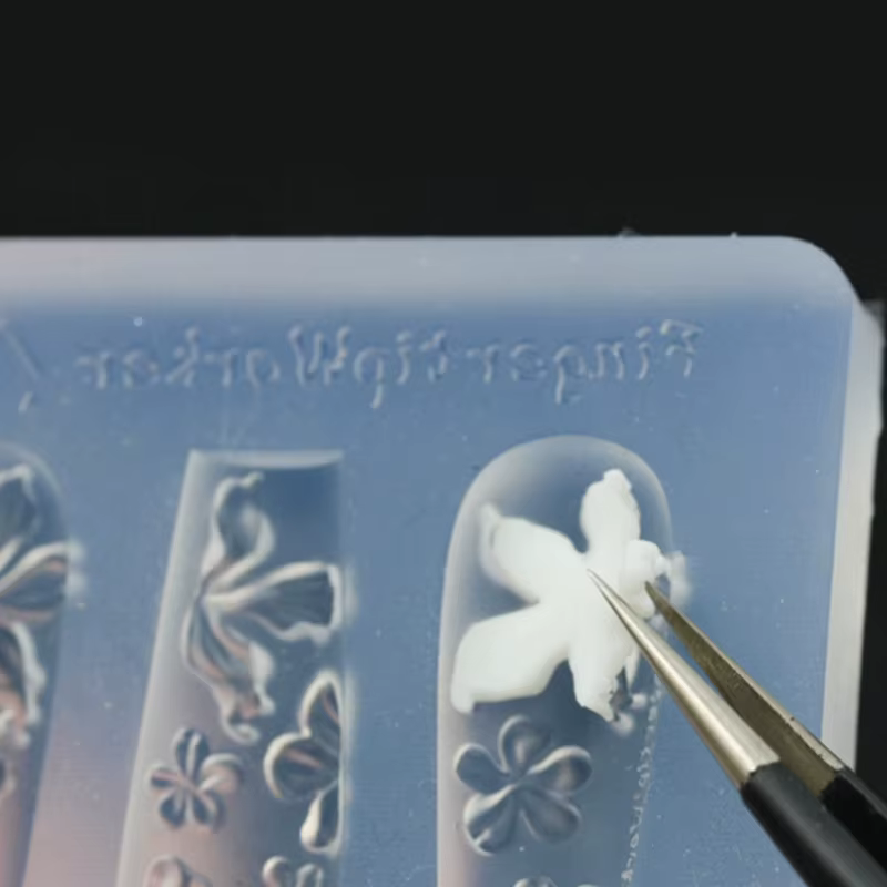 Moule à ongles en Silicone
