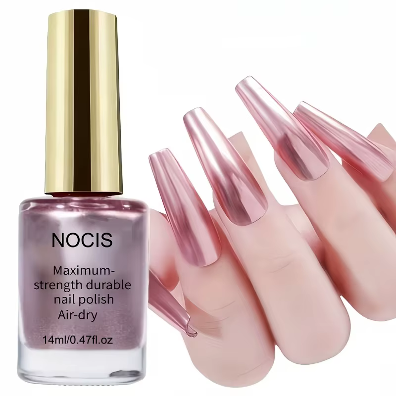 NOCIS Vernis à ongles violet rose premium 14 ml - Nail Art naturel à séchage rapide avec brillance longue durée