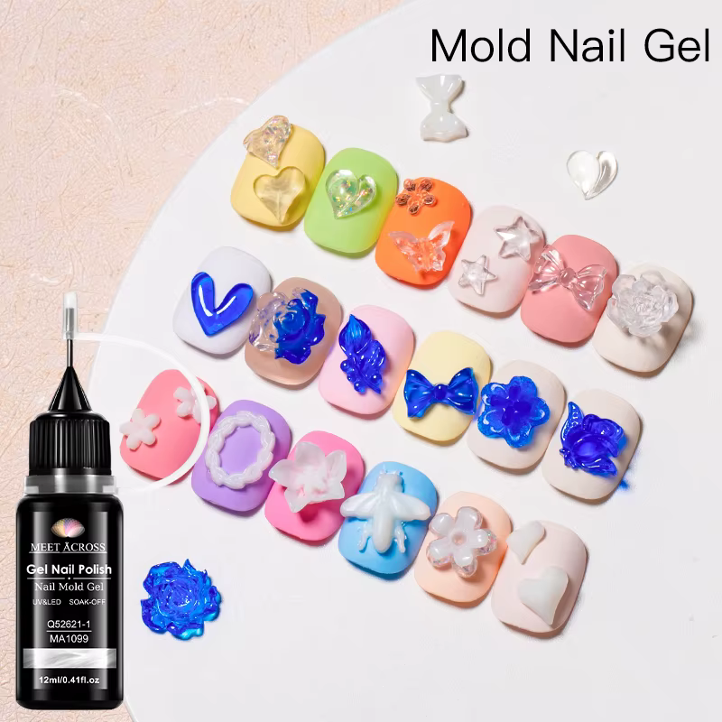 Gel de modelage 3D pour nail art