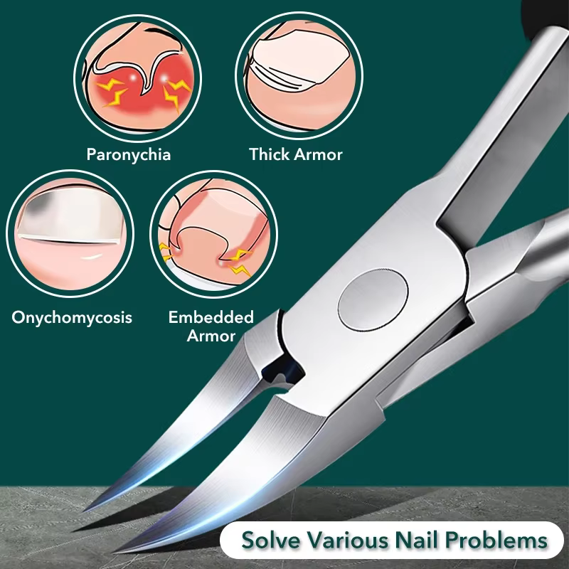 Coupe-ongles incarnés, pince correctrice de podologie
