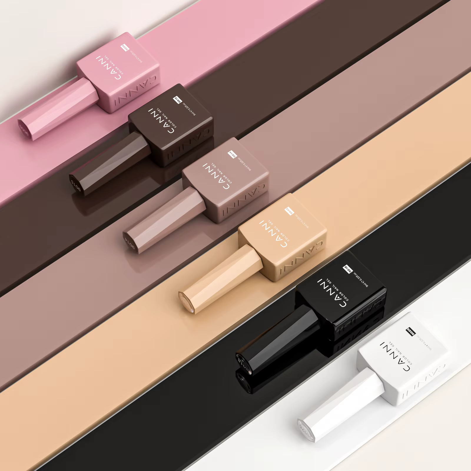 9ml CANNI HEMA/TPO gratuit couleur rose nu vernis à ongles couverture complète Semi Permanent longue tenue couche de
