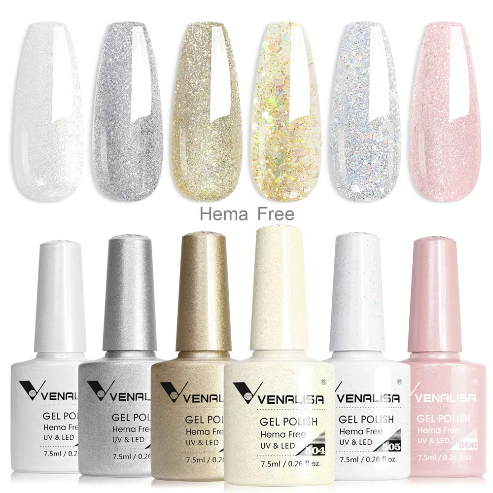 VENALISA 6 pièces/kit automne couleur Collection automne ongles marron terre Gel vernis à ongles TPO gratuit tremper UV LED Gel Semi Permanent ensemble