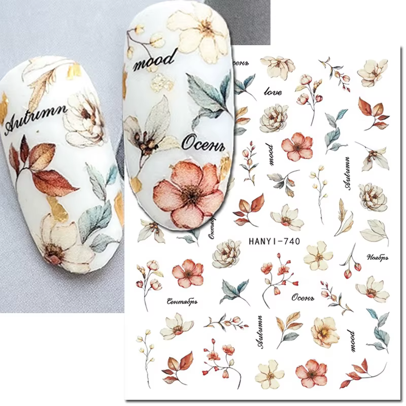 Autocollants 3d pour Nail Art