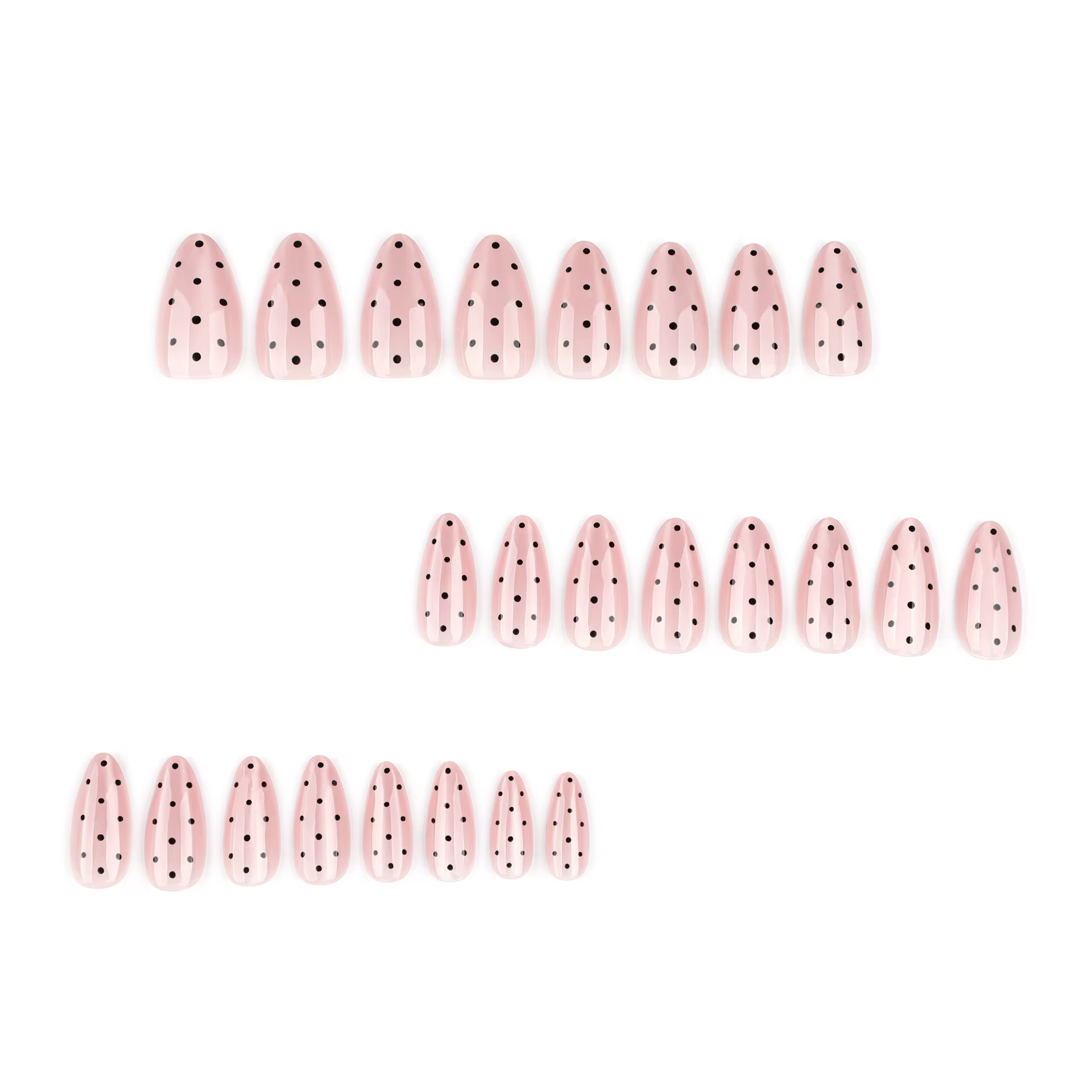 Faux ongles œil de chat rose