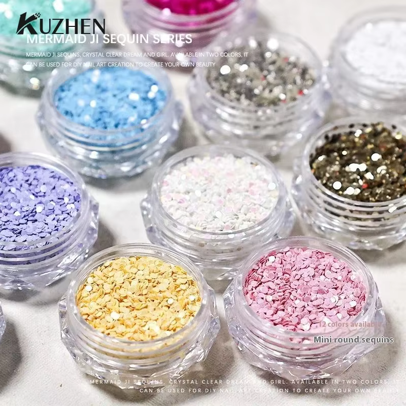 Mini paillettes scintillantes pour ongles