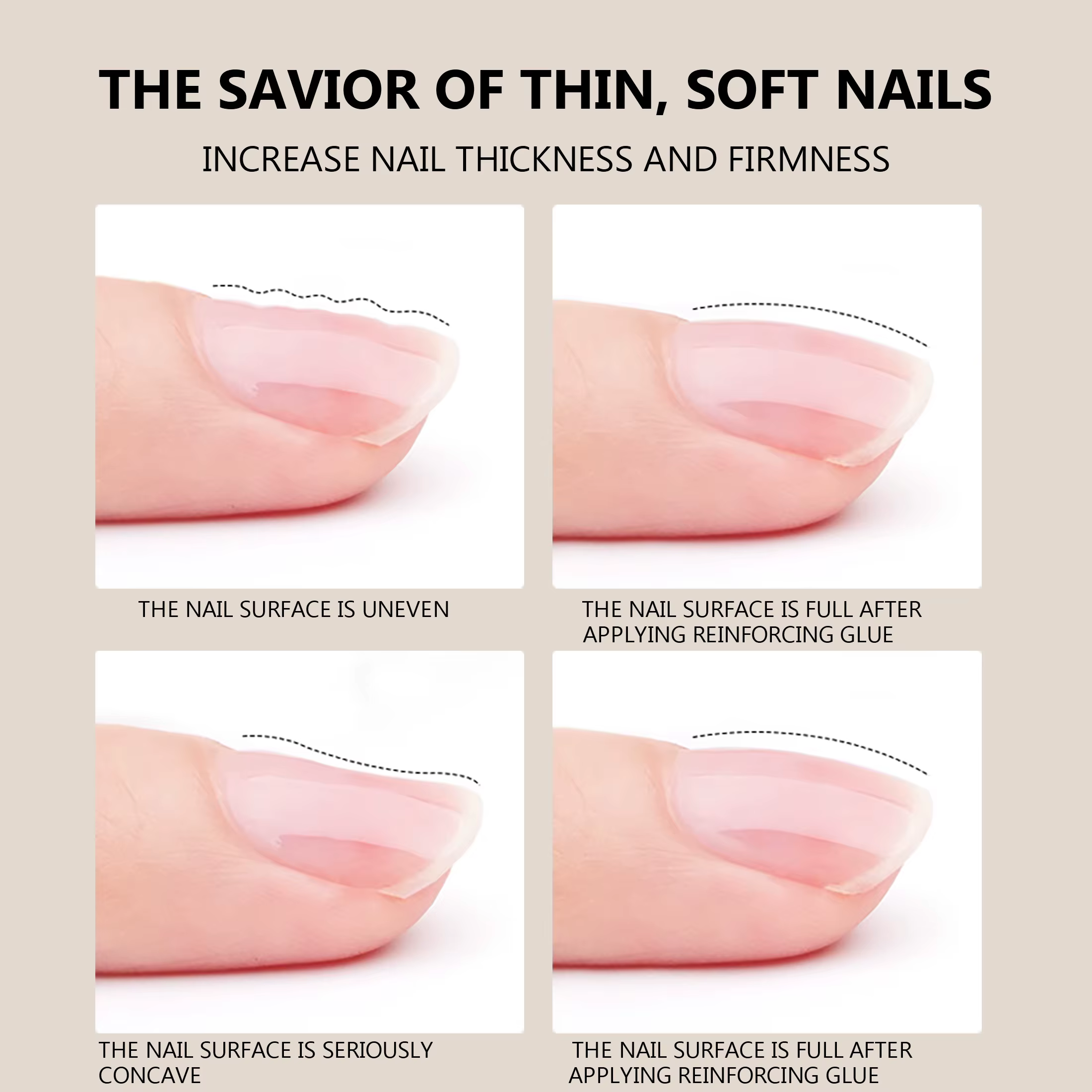 Gel de renforcement pour ongles RS Nail 12g