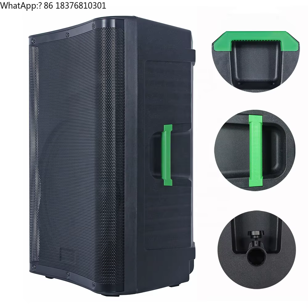 Système de sonorisation professionnel polyvalent de 2000 Watts avec haut-parleur de 15 pouces, enceinte PA avec BT, DSP, mixeur, écho de guitare