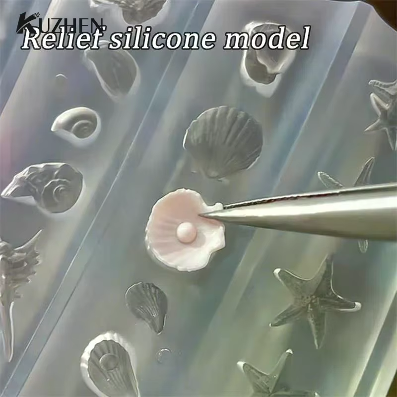 Moule en Silicone thème coquille de mer d'été