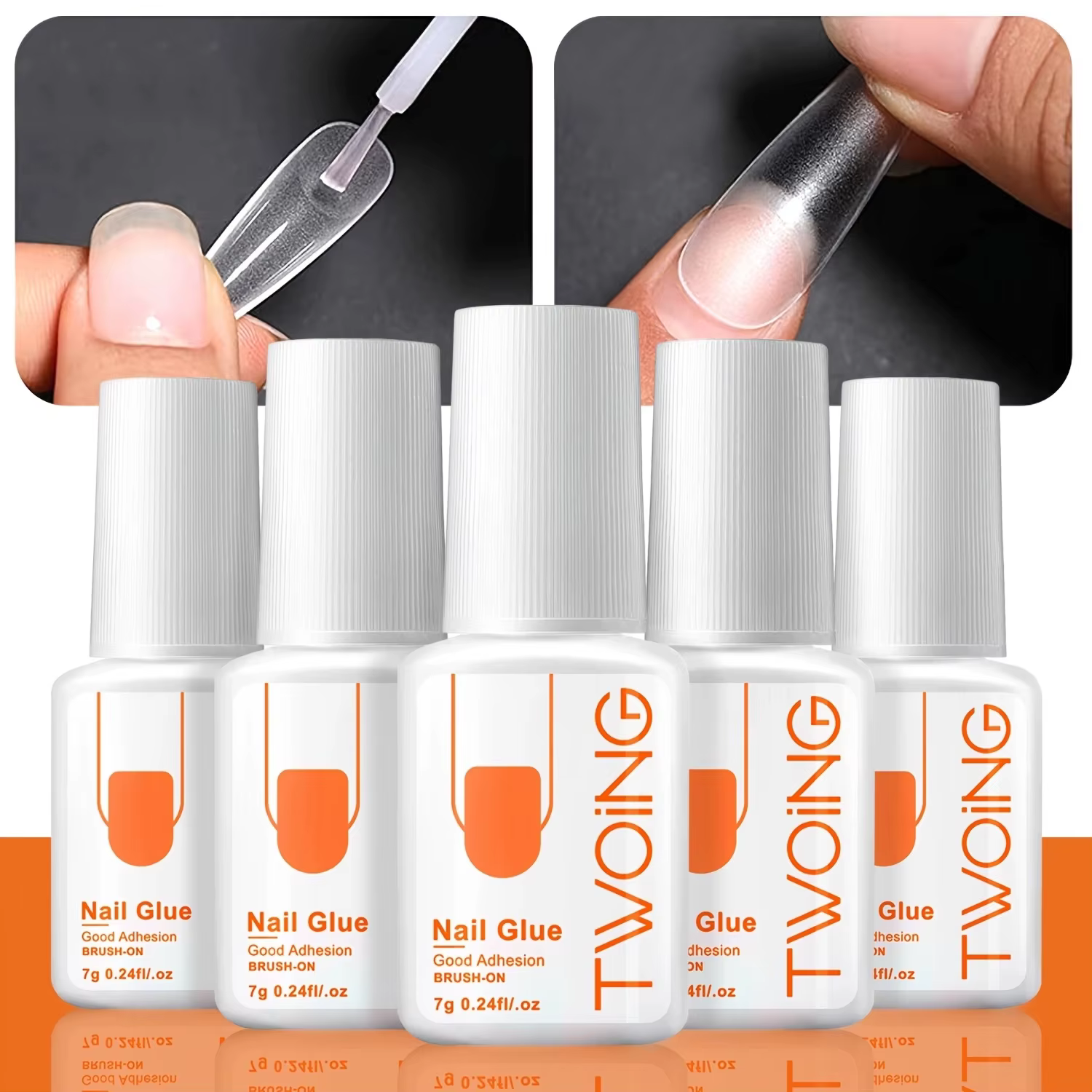 Colle à Ongles Super Bain pour Faux Ongles