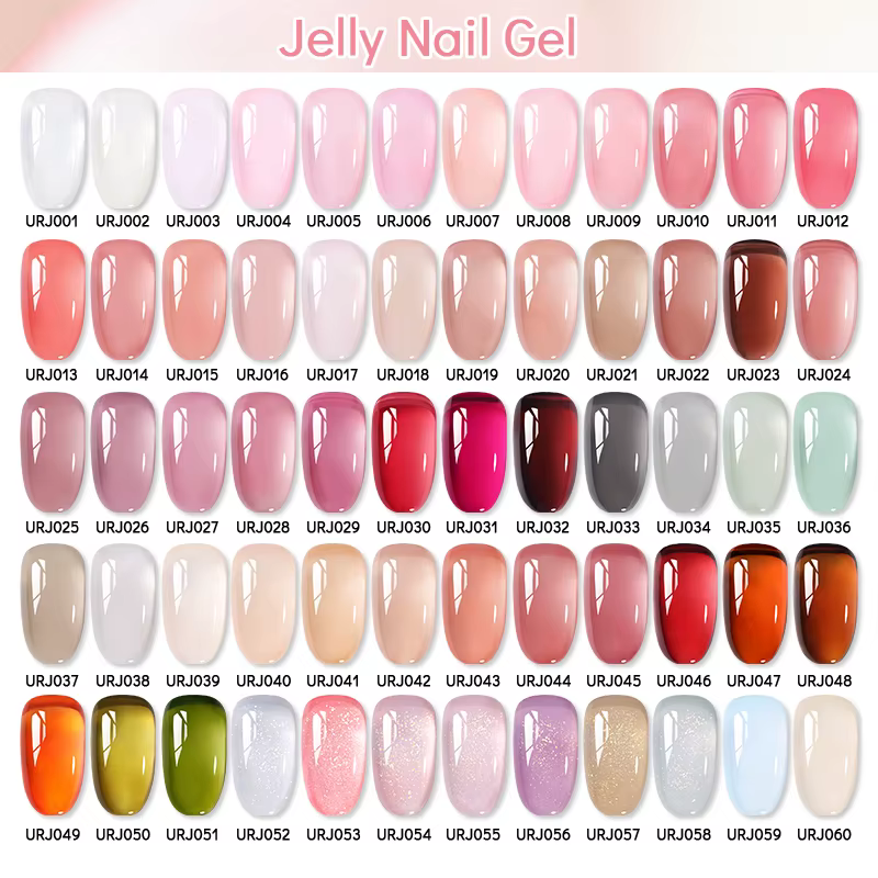 UR SUGAR 15ml vin cerise rouge gelée Gel vernis à ongles noël