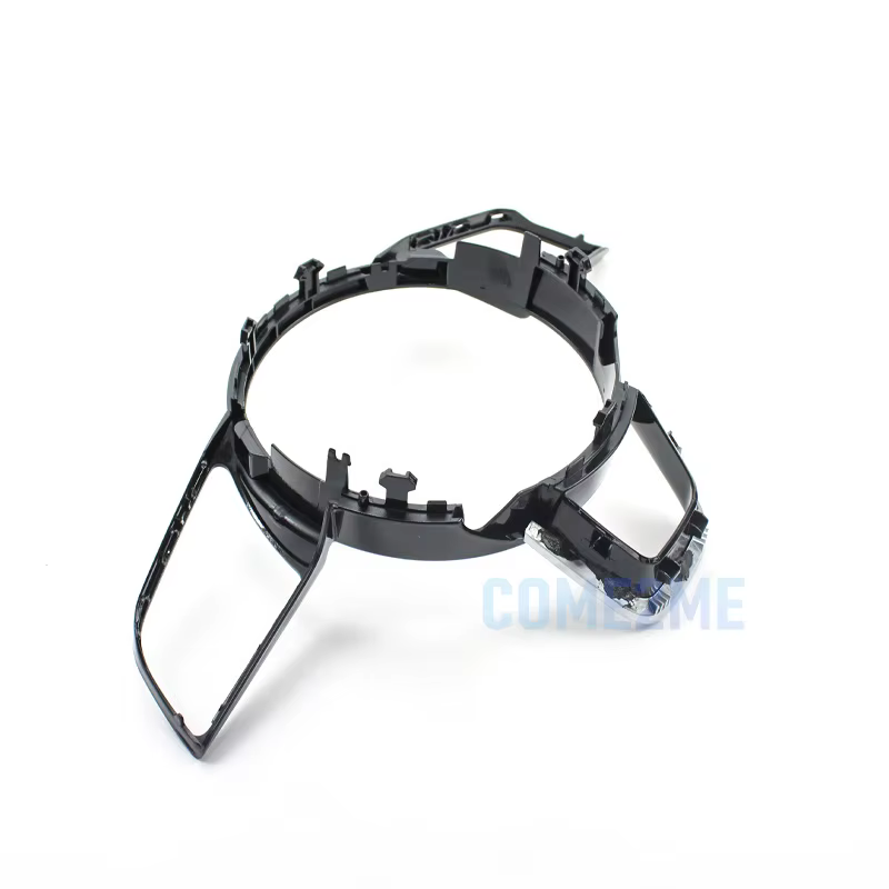 Cadre noir de volant pour Audi, accessoires d'assemblage de voiture, A4, B9, A3, 8Y