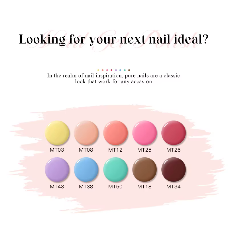 Vernis à ongles Gel Macaron