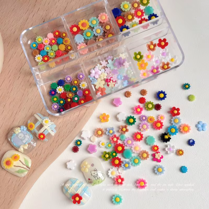 Breloques pour ongles, ambiance estivale