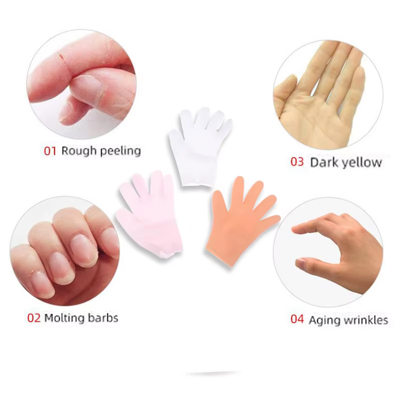 Gants en Silicone hydratants réutilisables