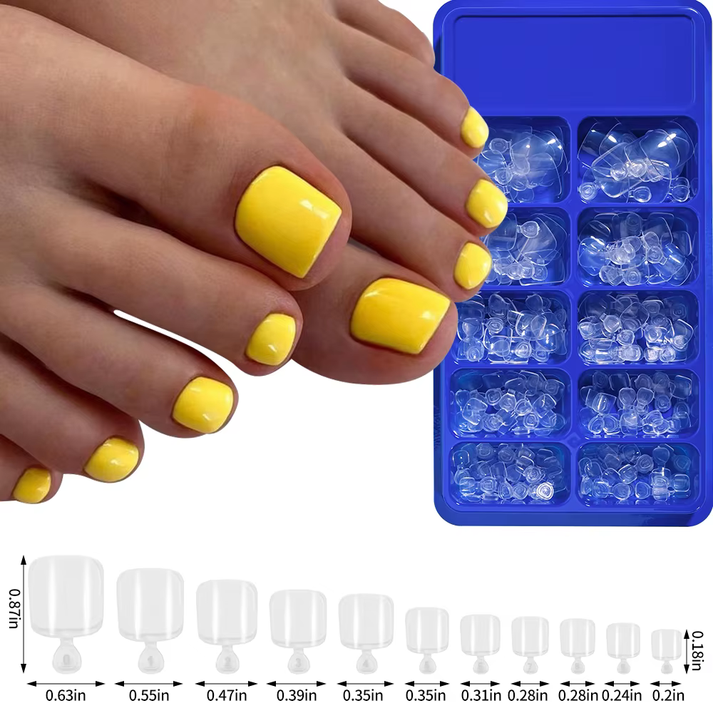 Faux Ongles Artificiels de Couleur Unie