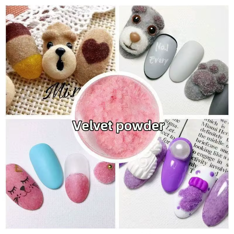 Vernis à ongles en velours à paillettes