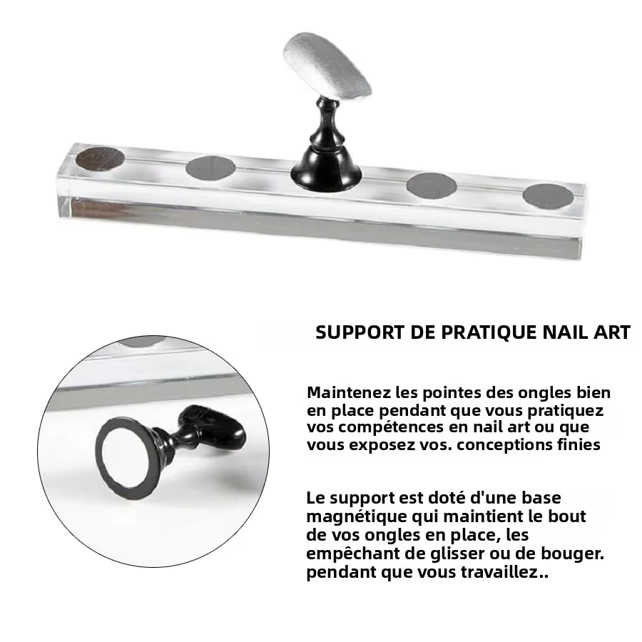 Présentoir de pratique pour Nail Art
