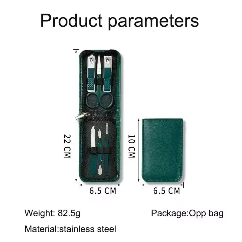 Ensemble d'outils de manucure et de pédicure portables