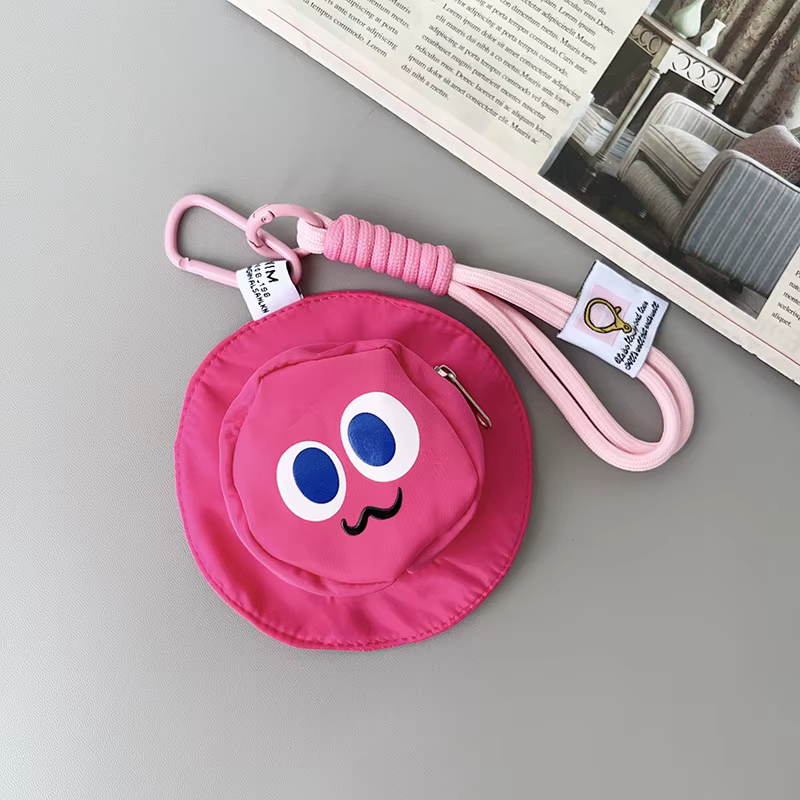 Rangement créatif pour chapeaux, Mini casque Durable, portefeuille zéro, accessoires de suspension décontractés, joli Bracelet, porte-clés
