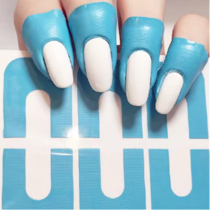 Autocollants anti-débordement pour nail art