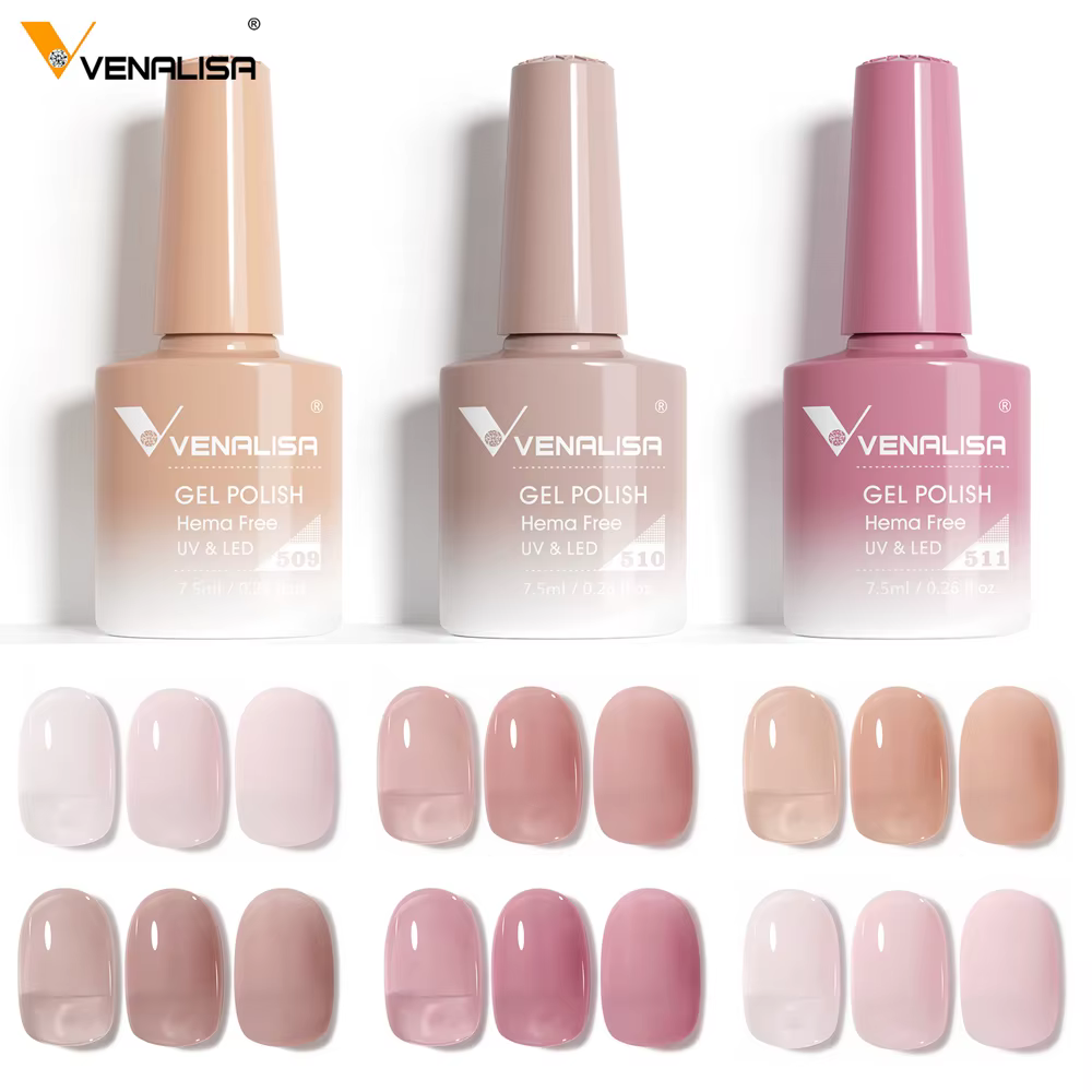 VENALISA 7.5ml vernis à ongles VIP5 HEMA gratuit Semi Permanent tremper UV LED