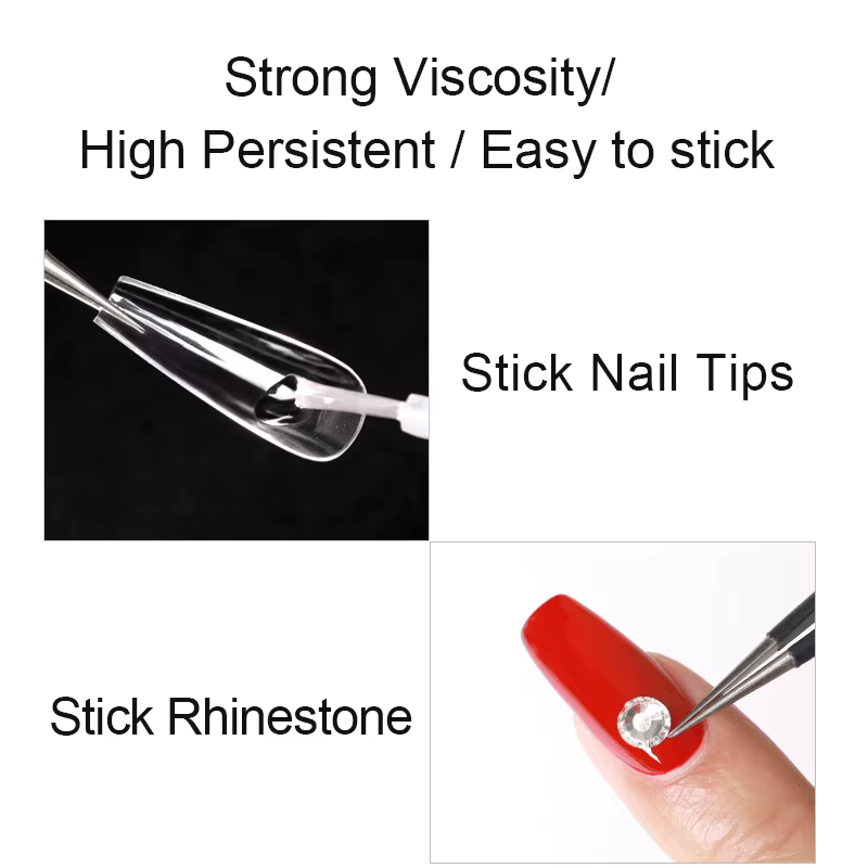 Colle à ongles super bain pour faux ongles